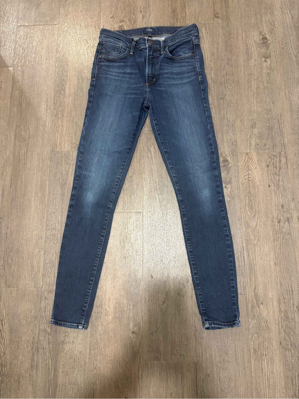 AGOLDE Sophie High Rise Skinny Jeans Size 25 Medium Wash Ankle